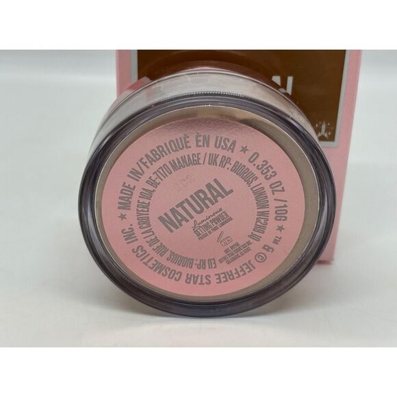 NIB Jeffree Star Cosmetics Magic Star Luminous Setting Powder NATURAL .353 OZ - Picture 3 of 4
